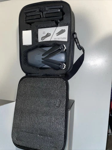 EXO X7 Ranger drone in zip case, with propellers and controller accessories