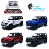 Kinsmart 1:36 Defender 90 diecast toy car, 4 colors