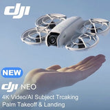 DJI Neo Self-Flying Drone with 4K UHD Camera Mini Drone Palm Takeoff AI Tracking Drone