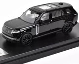 LCD 1:64 Black Range Rover Luxury SUV Sports Model Diecast Metal Car Toy