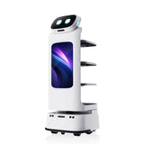 Human-like Interactive Multi-table Delivery Intelligent Robot Commercial Robot Waiter Restaurant Service Food Delivery Robot Drone