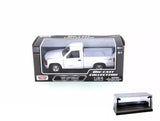 DIECAST CAR W/LED CASE 1992 CHEVY 454 SS PICKUP TRUCK MOTOR MAX 73203WH 1/24 Parts