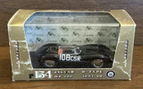 Brumm diecast Jaguar D-Type model car in display box, clear window and black chassis