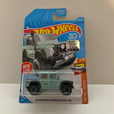 Green Land Rover Defender Double Cab Truck Hot Wheels Diecast 7/10 HW Hot Trucks Series 158/365 Ships to you