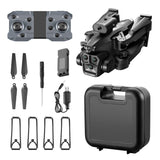 Hot Sale K10 Max 4k Hd Three Cameras Four-way Optical Flow Mini Foldable Quadcopter K10 Fpv Commercial Drones Drone
