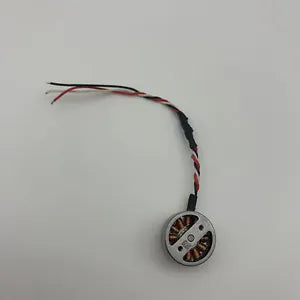 Replacement power motor with red and black wires, small circular connector
