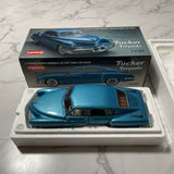 With box   1 18 scale Tucker Torpedo 1948 Kyosho Diecast Car Model Collection Parts