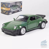 1:36 Porsche 911 Turbo 1978 Model Car Diecast Toy Vehicle Gift Collection Green Toy