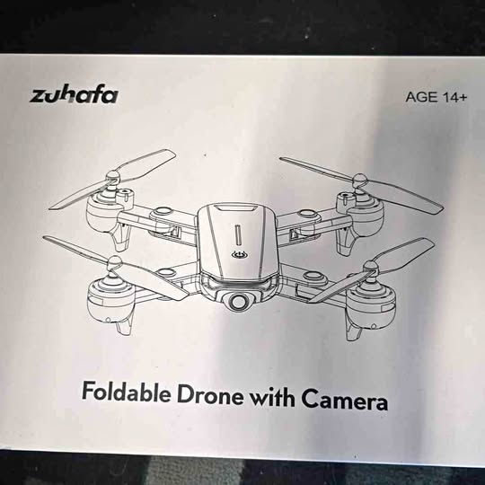 Zuhafa foldable quadcopter drone with camera, four propellers