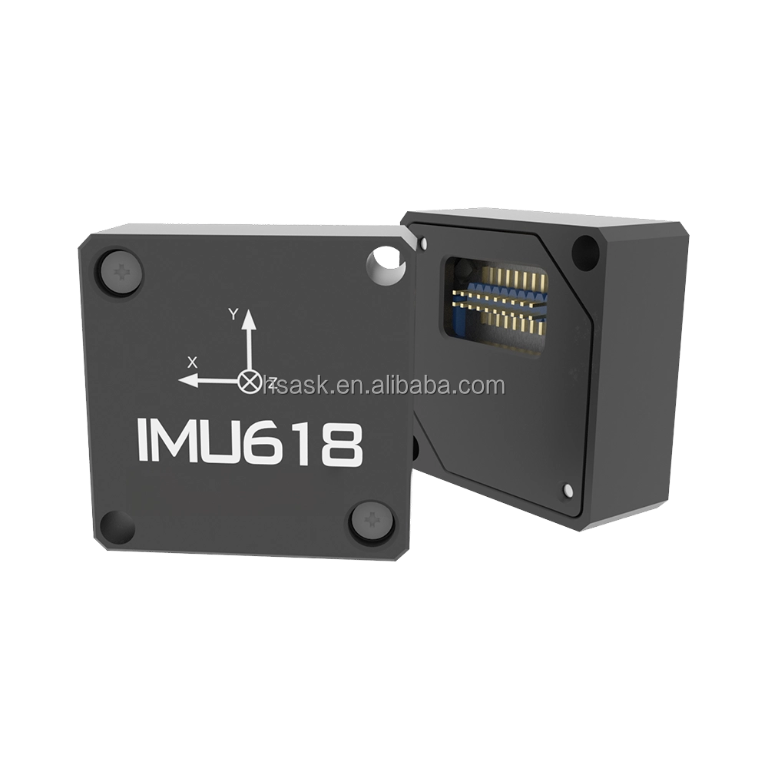 IMU sensor module labeled IMU618 with multi-pin connector
