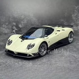 White 1/18 Scale AR Almost Real Pagani Zonda F 2005 Metal Diecast Car Model Parts