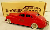 BROOKLIN MODELS 1941 PACKARD CLIPPER FIRE CHIEF PCTS  1/43 DIECAST MODEL MIB Parts