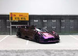 CM 1:64 Purple Imola Super Racing Sports Model Diecast Metal Car Parts