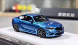 BN BZMW 1:64 Blue M2 Competition Coupe Sports Model Diecast Resin Car Toy