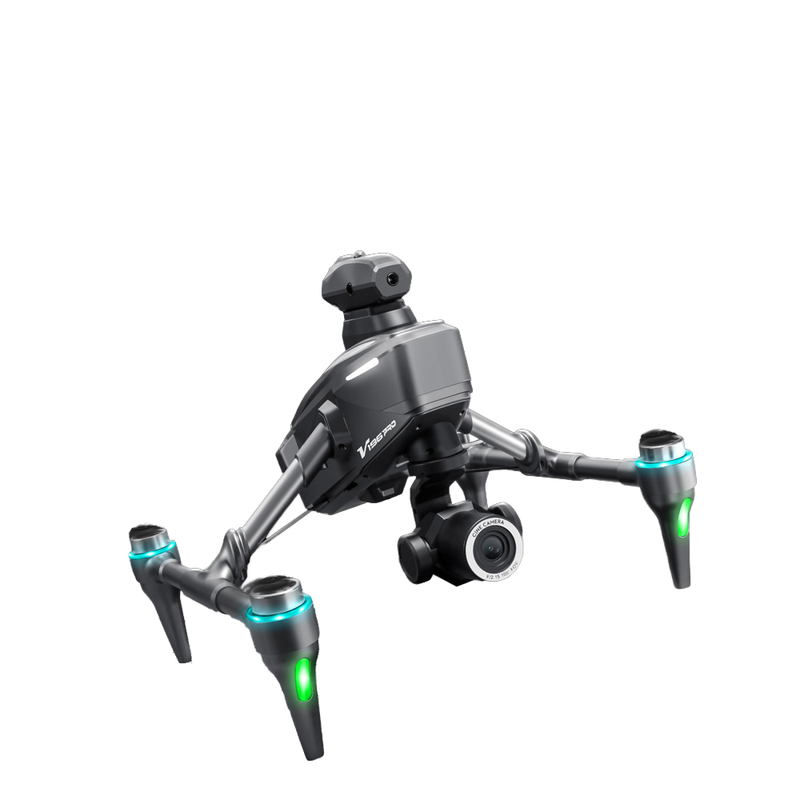 Intelligent HD 8K Dual Camera Brushless Commercial Drone with Obstacle Avoidance & Streamer Positioning Remote Control Drone