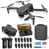 NMY Drones with 4K HD Selfie Camera Foldable RC Quadcopter 5G WiFi Auto Return Drone