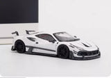 AM 1/64 Scale For Ferrari MANSORY F8XX White Diecast car Collections Parts