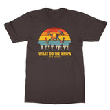 What Do We Know Tee | Retro New Jersey Drone Flying Unisex T-Shirt Drone
