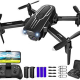 Mini Drone with Camera for Adults Youth - 1080P HD FPV Camera Drones with 90 Adjustable Lens G Secaucus NJ Drone