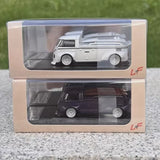 LF Model 1:64 RWB T1 Pickup Lavender violet/Pearlescent white Diecast Model Car Toy