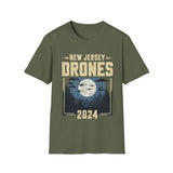 New Jersey Drones 2024 Drone Enthusiast Softstyle T-Shirt Drone