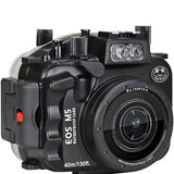 Seafrogs for Canon EOS M5 (22mm) 40m/130ft Underwater Camera Housing Waterproof Case Katy TX Drone