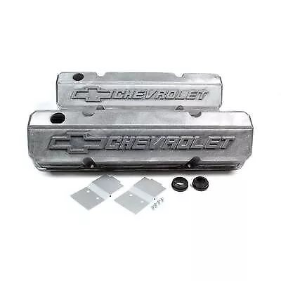 Powdercoated diecast Chevrolet valve covers, gaskets and mounting hardware