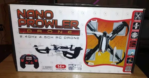 World Tech Toys - Nano Prowler 2.4GHz 4.5CH RC Drone BRAND NEW Drone