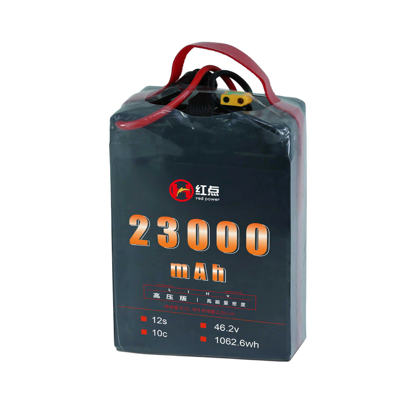 "High Voltage 46.2V 23000mAh HD UAV Power 23Ah12S Fixed-Wind Vtol Multi-Rotor Drone Battery Pack" POWER SUPPLIER Drone