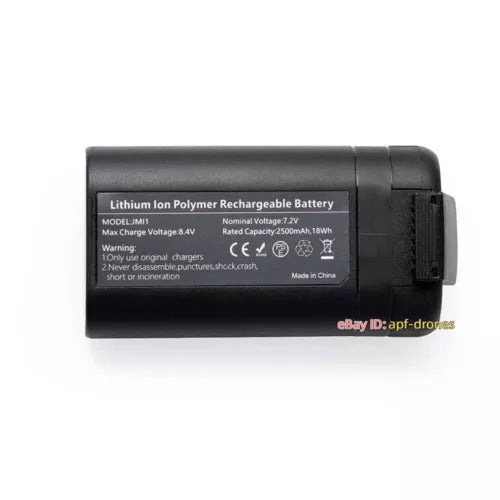 Lithium-ion rechargeable drone battery pack, 2500mAh with label and terminals