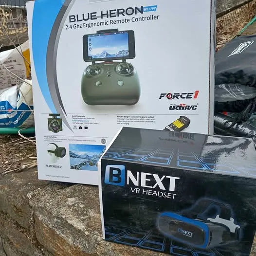 Drone remote controller and VR headset box
