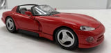Maisto 1995 Dodge Viper Red Convertible 1:24 Diecast Car BROKEN FOR PARTS REPAIR Parts