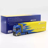 KengFai 1:64 Scania S730 V8 Transport Truck Diecast Metal Car Model Hobby Gifts Toy