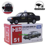 TOMICA UNMARKED POLICE CAR TOYOTA CROWN ATHLETE 1/66 TOMY Diecast  92 Silver New Parts