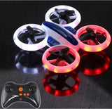 Mini Drone Helicopter UFO Drones for Kids Lighting RC Quadcopter 2.4G 4CH Drone