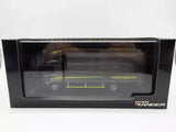1/43 Hino Ranger diecast truck model in black display box, front view