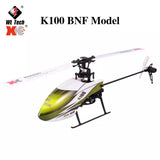 Wltoys XK K100 6CH 3D RC Helicopter Aircraft Drone BNF Compatible FUTABA S-FHSS Drone