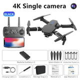 Professional Drone E88 4K Wide-Angle HD Camera Wifi Fpv Height Hold Foldable Drone