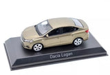 Norev Collectors 1/43 Dacia Logan 2021 Gold Diecast Alloy Toy Cars Model Parts