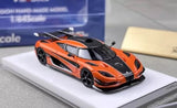 VMB 1:64 Scale Orange Agera One 1 Super Racing Sports Model Diecast Resin Car Parts