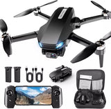 Drone with Camera, 2K HD FPV Drone with Brushless Motor, Altitude Hold, Gesture Drone