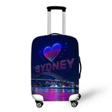 Love Sydney Drone Display Luggage / Suitcase Covers Drone