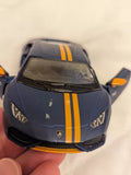 Lamborghini HURACAN LP610-4  BLUE 1/36 SCALE DIECAST toy CAR BY Kinsmart READ Toy