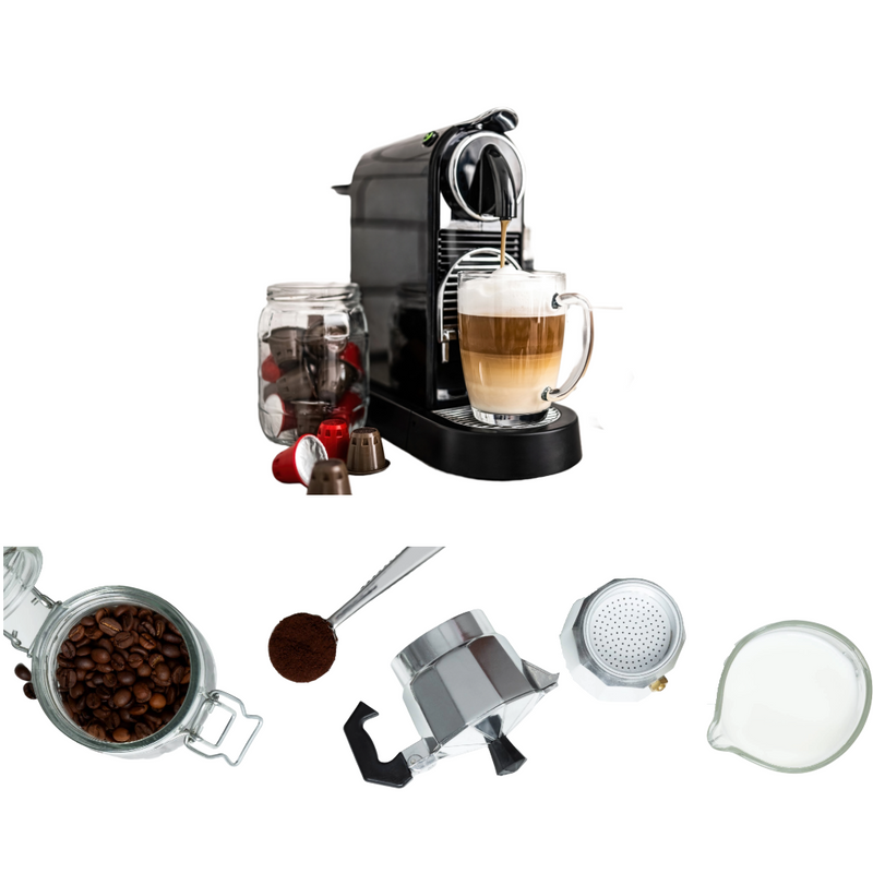 Commercial Capsule Coffee Machine Mechanical Parts Fabrication Drone