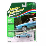 Johnny Lightning 1/64 Mini 1969 Dodge Charger R/T 1969 Diecast Muscle Car Model Toy