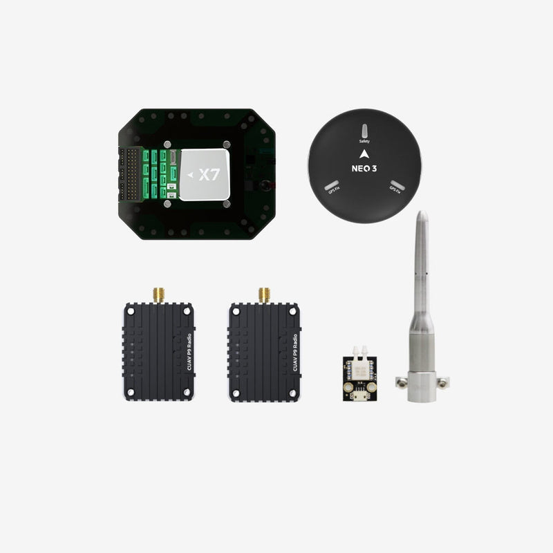 New CUAV Drone UAV Parts Accessories Flight Controller GPS Telemetry Sensor Fix Wing VTOL Package One Set Drone