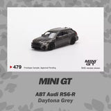 MINI GT 1:64 Audi ABT RS6-R Daytona Grey Diecast Model Car Parts
