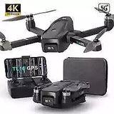 Drone with HD Camera 4K, 5G FPV, WiFi, GPS, 50xZoom RC Quadcopterl Motor without Drone