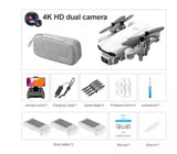 Drone new drone 4k wide angle camera dual camera quadcopter V9-4K-3Battery Drone