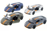 4PC SET:New Kinsmart Lamborghini Huracan LP610-4 AVIO Diecast Model Toy Car 1:36 Toy